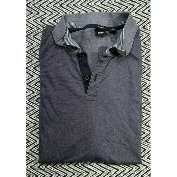Boss Hugo Boss Other - Boss Hugo Boss Men's Regular Fit Polo Shirt Blue XXL